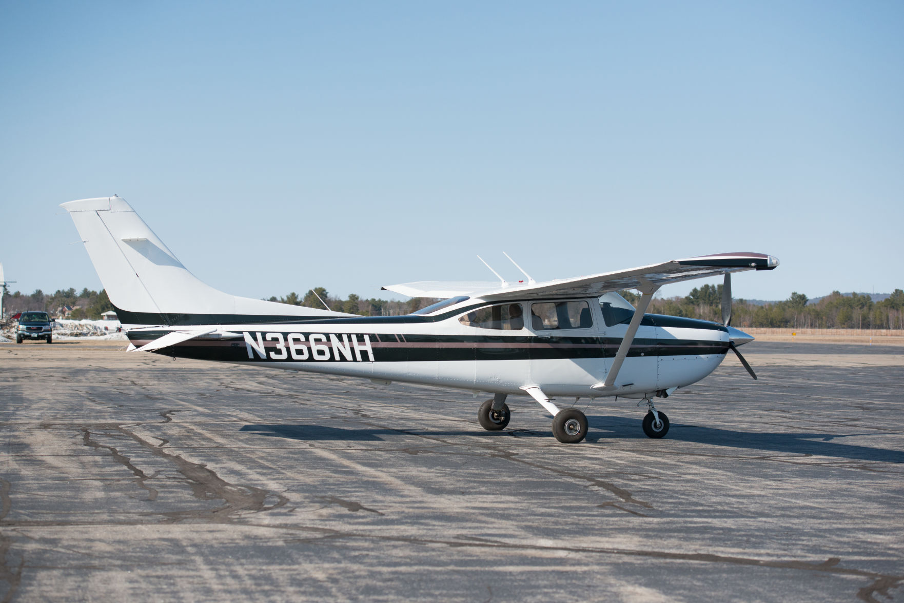 A plane to catch speeders